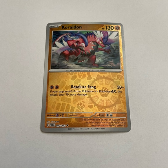 Koraidon – 090/142 – Uncommon – Inglés – HunterCard TCG Koraidon – 090/142 – Uncommon – Inglés – HunterCard TCG